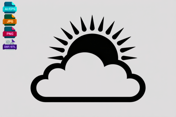 Crafting with the Sunrise Cloud SVG Icon