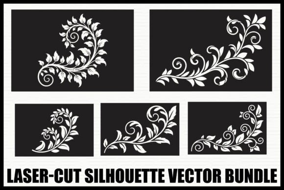 Elevate Your Designs with the Elegant Floral Laser Cut Bundle