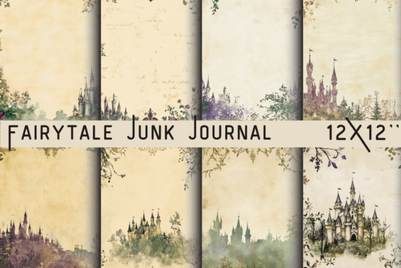 Enchant Your Projects with Fairytale Junk Journal Paper