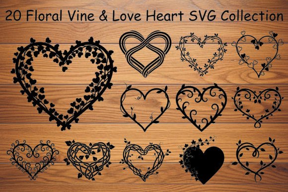 Floral Vine & Love Heart SVG Collection: A Designer's Guide