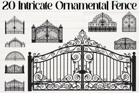 Mastering Intricate Ornamental Fence for Your Designs
