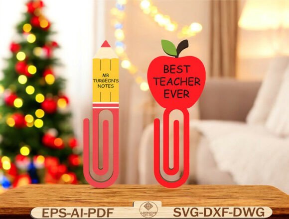 Personalized Teacher Gift Laser Cut File for Meaningful Projects