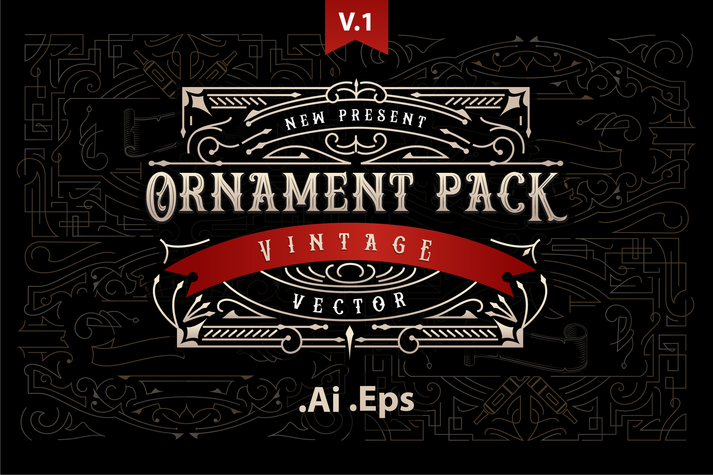 Timeless Elegance: Unlocking Design with Vintage Vector Ornaments