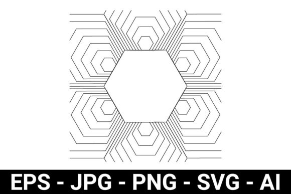 Unlocking Versatility: The Abstract Hexagon Pattern for Background